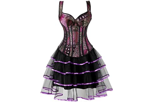 Corsets for Women Dress and Skirt Set Jacquard Shoulder Straps: Jacquard Weave and Production Notes