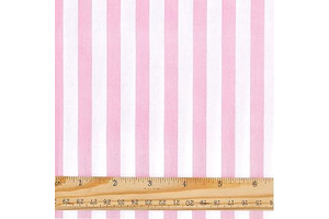 PH PandaHall Stripe Cotton Fabric Pink White Striped Fabric Stripes Pattern Fabrics Striped Sewing Fabrics for DIY Craft Costume Dress Quilting: Fabric Sourcing and Quality Notes