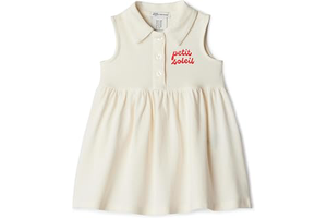 x Sofia Grainge Toddlers and Baby Girls' Cotton Pique Sleeveless Dress: OEM Production and Sizing Notes