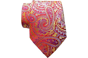 New Classic Paisley JACQUARD WOVEN Silk Men's Tie Necktie: Jacquard Weave and Production Notes