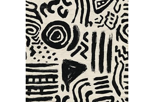 Boho Abstract Ink Brush Wallpaper Self Adhesive Peel and Stick Swirls Stripes Organic Shapes Wall Paper Removable Waterproof for Bedroom Shelf: Jacquard Weave and Production Notes
