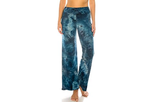 Women's Wide Leg Drawstring Pajama Pants for Lounge, Sleep: Print Design and Production Notes