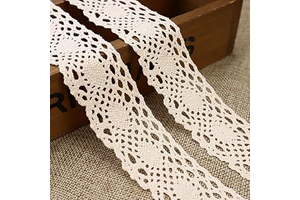 Vintage Lace Ribbon Cotton Lace Trim Crochet Sewing Lace for Crafts, Gift Package Wrapping, Bridal Wedding Decoration, Scrapbooking Supplies 15: Fabric Sourcing and Quality Notes