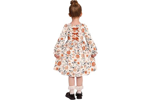 Toddler Girls Dresses Fall Winter Long Sleeve Outfit Clothes: OEM Production and Sizing Notes